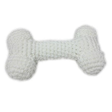 Load image into Gallery viewer, Baby Photography Props Boy Girl Photo Shoot Outfits Newborn Crochet Costume Infant Knitted Clothes Puppy Bone (White)
