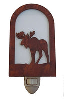 Rustic Moose Nightlight Made in USA