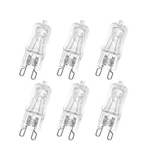 Load image into Gallery viewer, [6Pack]eTopLighting JD Type G9 Halogen Spotlight Light Bulbs, 120V 40W Warm Light, UV Glass Cover for Indoor and Outdoor,APLIQ585
