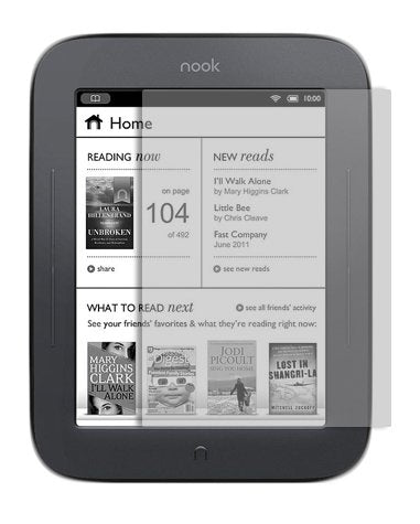 Skinomi Screen Protector Compatible with Barnes & Noble Nook Simple Touch Clear TechSkin TPU Anti-Bubble HD Film