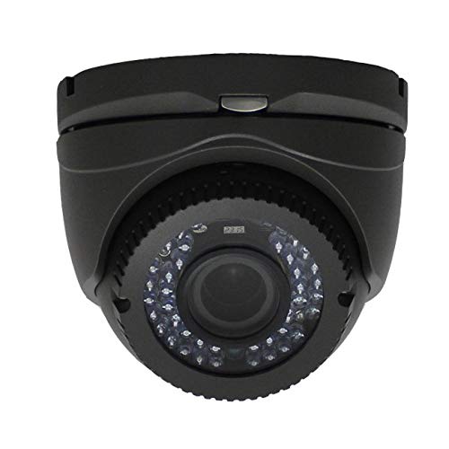 GAWKER Sony Sensor HD-TVI 1080P Turret Dome CCTV Camera, IP66 Weather Proof, 2.8-12mm varifocal Lens, IR Smart 100FT, Metal case, DC12V IP66.