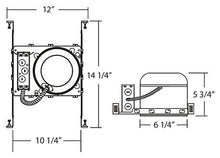 Load image into Gallery viewer, Nicor Lighting 6 Inch Shallow Housing For New Construction Applications, Ic Rated (17014 A)
