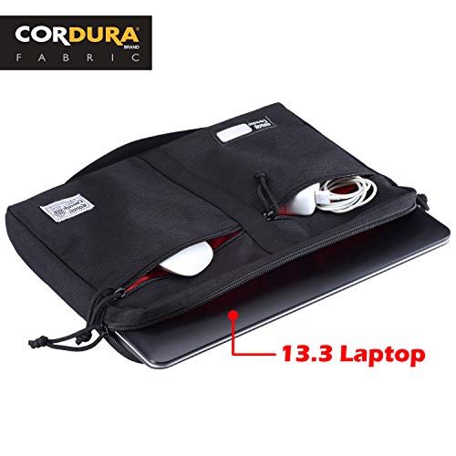 Laptop case with outlet file folders