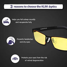 Load image into Gallery viewer, Klim Optics Blue Light Blocking Glasses + Reduce Eye Strain And Fatigue + Gaming Glasses For Pc Mobi
