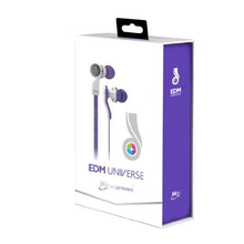 Load image into Gallery viewer, MEE audio EDM Universe D1P In-Ear Headphones with Headset Functionality (Respect/Purple)
