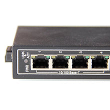 Load image into Gallery viewer, WIWAV WDH-5ET-DC 10/100Mbps Unmanaged 5-Port Industrial Ethernet Switches with DIN Rail/Wall-Mount(Fanless,-30??~75??)
