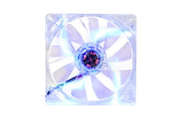Thermaltake 120mm Pure 12 Series Blue LED Quiet High Airflow Case Fan CL-F012-PL12BU-A