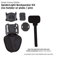 Load image into Gallery viewer, Spider Holster - SpiderLight Backpack Adapter + GoPro Mount (no Camera Holster)
