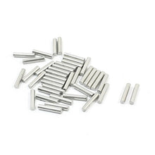 Load image into Gallery viewer, uxcell 40PCS RC Spare Part Stainless Steel Round Bar Shaft 10mmx2mm
