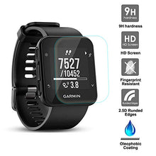 Load image into Gallery viewer, Screen Protector Compatible with Garmin Forerunner 35,CKANDAY 4 Pack Tempered Glass Protective Films Anti-Scratch High Definition Full Coverage Cover Smartwatch
