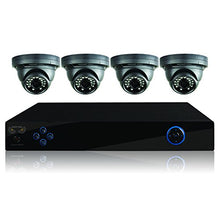 Load image into Gallery viewer, Night Owl Security B-PE45-4DM7 4-Channel DVR System with 500GB HDD, HDMI Output, 4 Hi-Res 700 TVL Dome Cameras (Black)
