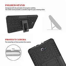 Load image into Gallery viewer, T580 Case, Galaxy Tab A 10.1 T585 Protective Cover Double Layer Shockproof Armor Case Hybrid Duty Shell with Kickstand for Samsung Galaxy Tab A 10.1 SM-T580/ T580N/ T585/T585C 10.1-inch Tablet Purple
