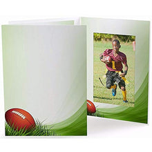 Load image into Gallery viewer, Football Field Cardboard Photo Folder for 4x6 Prints Our Price is for 50 Units - 4x6
