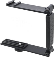 Aluminum Mini Folding Bracket for Fujifilm Finepix S9950W (Accommodates Microphones Or Flashes)