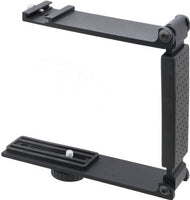 Aluminum Mini Folding Bracket Compatible with Samsung NX30 (Accommodates Flashes, Lights Or Microphones)