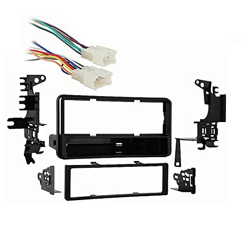 Compatible with Toyota MR2 Spyder 2000 2001 2002 2003 Single DIN Stereo Harness Radio Install Dash Kit