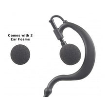 Load image into Gallery viewer, 2-Wire Earhook Earpiece Clip-On PTT for Hytera PD-602 662 682 X1e X1p Z1p Radios
