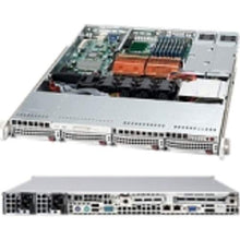 Load image into Gallery viewer, Supermicro 650 Watt 1U Rackmount Server Chassis, Black (CSE-815TQ-R650CB)
