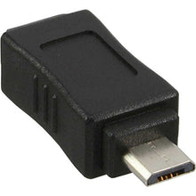 Load image into Gallery viewer, Micro-USB Adapter - Micro-B Stecker an Mini USB 5-pol Buchse
