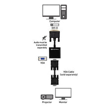 Load image into Gallery viewer, Cable Matters Active Dvi To Vga Adapter (Dvi D To Vga/Dvi D To Vga)   10 Inches
