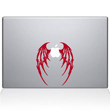 Load image into Gallery viewer, The Decal Guru Demon Wings MacBook Decal Vinyl Sticker - 13&quot; MacBook Pro (2016 &amp; Newer) - Red (1048-MAC-13X-DR)
