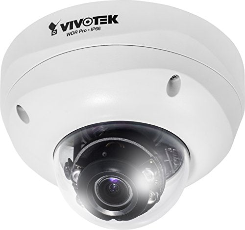Vivotek FD8355EHV 1.3MP WDR Pro II 30M IR Smart IR 3DNR Smart Focus System IP66 IK10 Fixed Dome Network Camera