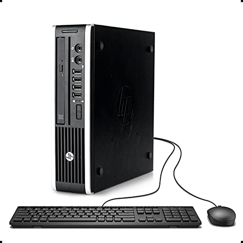 HP Elite 8200 Ultra Small Form Business Desktop PC, Intel Quad Core i5-2400S up to 3.3GHz, 16G DDR3, 1T, WiFi, BT 4.0, Windows 10 64 Bit-Multi-Language Supports English/Spanish/French(Renewed)