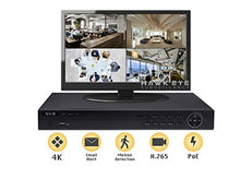 Load image into Gallery viewer, 4K 4CH IP Network Video Recorder - 4 Built in PoE Port Up to 8MP Resolution Recording Compatible with DS-7604NI-Q1/4P NVR
