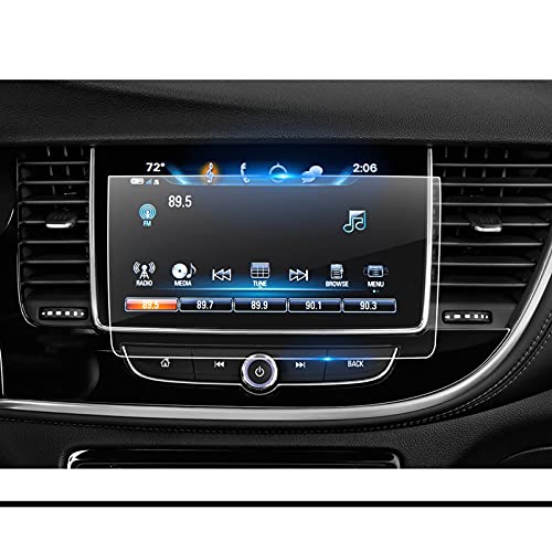 2018-2019 Buick Encore 8-Inch Car Navigation Screen Protector, LFOTPP Clear TEMPERED GLASS Infotainment Display In-Dash Center Touch Screen Protector