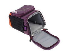 Load image into Gallery viewer, Navitech Purple Instant Camera Carrying Case and Travel Bag Compatible with The Fujifilm Mini 70 Instant Camera (with Compartment Compatible with The Shots of Film)
