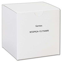 Gentex WSSPK24-15/75WR Outdoor Emergency Speaker/Strobe (24VDC/Red)