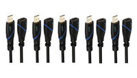 3 FT (0.9 M) High Speed HDMI Cable Male to Female with Ethernet Black (3 Feet/0.9 Meters) Supports 4K 30Hz, 3D, 1080p and Audio Return CNE528274 (5 Pack)