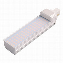 Load image into Gallery viewer, Houseuse AC/DC 12V 13W 3000K G24 2P Horizontal Recessed LED Light Tube Milky White Cover
