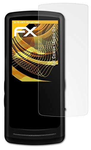 atFoliX Screen Protector Compatible with Cowon iAudio 9+ Screen Protection Film, Anti-Reflective and Shock-Absorbing FX Protector Film (3X)