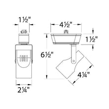 Load image into Gallery viewer, WAC Lighting JHT-007L-BN J Series Low Voltage Track Head, 75W
