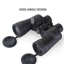 Load image into Gallery viewer, HD 10x50 Binoculars for Adults | Waterproof Fog Proof | BAK4 Roof Prism | FMC Lenses | Professional Binos for Outdoor Hunting Hiking Nature Watching Sports Events and Concerts (Color : Black)
