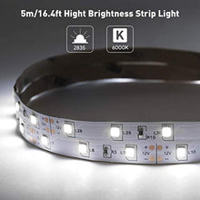 Load image into Gallery viewer, Le 12 V Led Strip Light, Flexible, Smd 2835, 300 Le Ds, 16.4ft Tape Light For Home, Kitchen, Party, Ch
