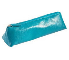 Load image into Gallery viewer, Unique T-CASE in Brights Turquoise Leather by Graphic Image -
