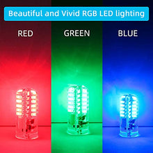 Load image into Gallery viewer, TIANZHILANSKY Green G4 LED Light Bulb 12V AC/DC 2W 483014 SMD 20W Halogen Bulb Equivalent, Capsule Spotlight Lamps for Landscape Holiday Decoration, Atmosphere Creation, 4-Pack
