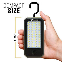 Load image into Gallery viewer, Versa Smart Utlility Light - 900 Lumens Extreme Brightness - 60 SMD Work Light - 4 LED Flashlight - for Camping, Emergency Kit, Auto and Home Repair.
