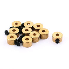Load image into Gallery viewer, uxcell 10 Pcs RC Airplane Landing Gear Wheel Stoppers 2.6mm Inner Dia 8x5mm w Screw

