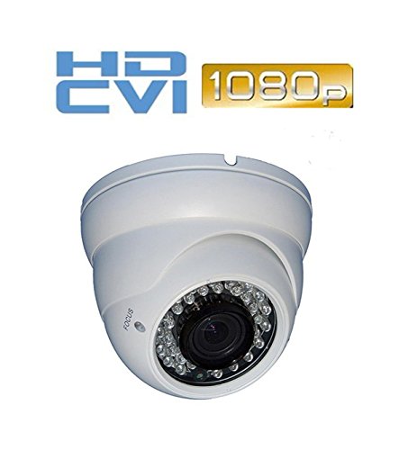 Ezdiyworld-HDCVI 1080p/2.4MP SonyEX322 CMOS, Large IR Eyeball 2.8-12mm, 36 IR LED