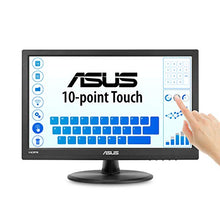 Load image into Gallery viewer, Asus VT168H 15.6 1366x768 HDMI VGA 10-Point Touch Eye Care Monitor, 15.6-inch
