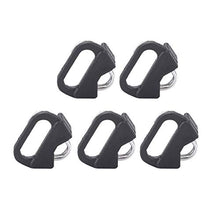 Load image into Gallery viewer, Acouto Lug Ring Camera Strap Triangle Split Ring Alloy Hook and Plastic Cap 5pcs Camera Shoulder Strap Triangle Split Ring Adapters for Camera with Round Eyelet
