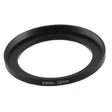 Load image into Gallery viewer, uxcell Camera Repairing 43mm to 52mm Metal Step Up Filter Ring Adapter
