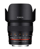 Rokinon 50mm F1.4 Lens for Sony A Mount Digital SLR