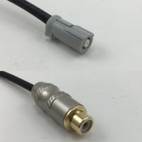 12 inch RG188 AVIC Jack to RCA FEMALE Pigtail Jumper RF coaxial cable 50ohm Quick USA Shipping
