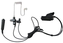 Load image into Gallery viewer, 3 Wires Surveillance Headset with Push to Talk for Motorola HT1000 MTS2000 XTS3000 XTS5000 MTX
