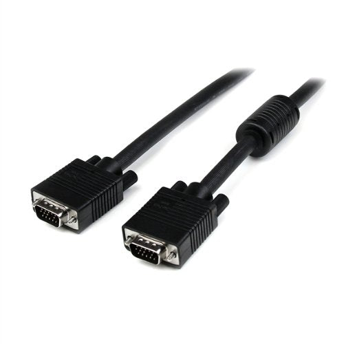 StarTech.com 10 ft. (3 m) VGA to VGA Cable - HD15 Male to HD15 Male - Coaxial High Resolution - VGA Monitor Cable - (MXT101MMHQ10)