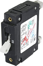 Load image into Gallery viewer, AMRB-7248 Blue Sea C-Series White Toggle 80 AMP Circuit Breaker - Single Pole
